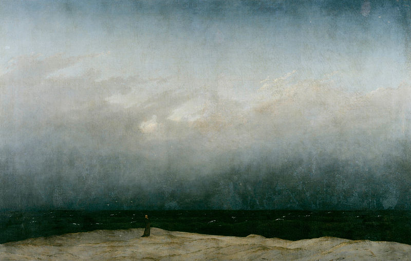Caspar David Friedrich: Der Mönch am Meer